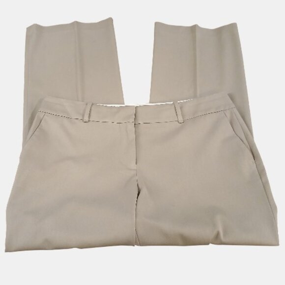 ANN TAYLOR Tan Wide Leg Dress Trousers - Picture 7 of 10